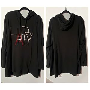 Avenue Pullover Hoodie with HAPPY Size 26/28